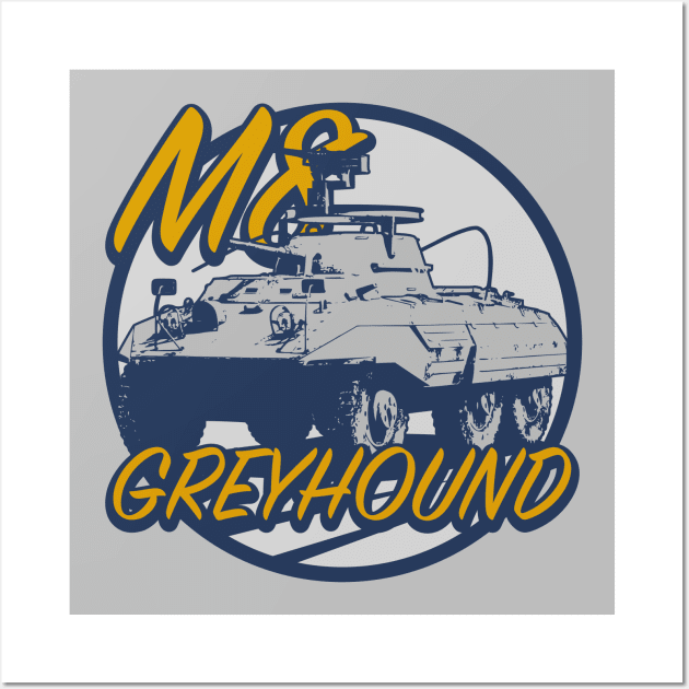 M8 Greyhound Wall Art by Firemission45